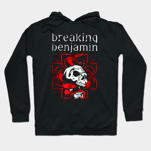 Breaking Benjamin 3 Hoodie by forseth1359